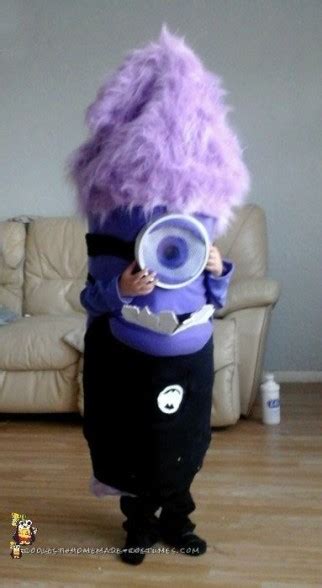 Easy Evil Purple Minion Costume