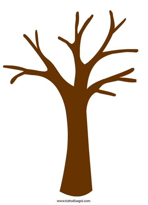 Leafless Tree Coloring Page