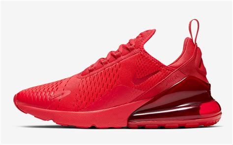 Available Now Nike Air Max 270 Triple Red House Of Heat