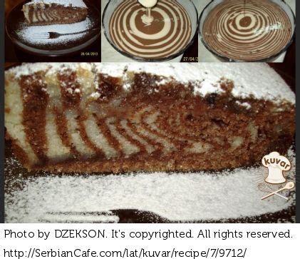 Karamel fantazija za svečane prilike: Posna zebra torta | Zebra cake, Posne torte, Torte recepti