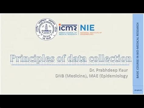 16 Principles Of Data Collection