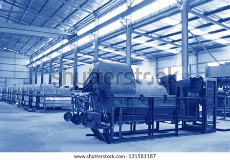 Agricultural Machinery Production Line Interior Architectural Stock
