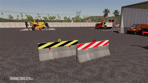 Road Barrier Pack Final V 1 2 FS19 Objects