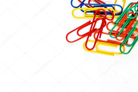 Colorful Paper Clips Stock Photo By ©elxaval 111437860