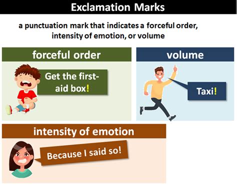 When To Use An Exclamation Mark