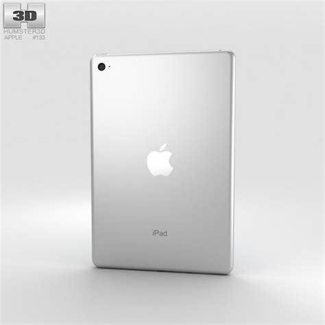 Apple Ipad Mini 4 Silver 3d Model 49 3ds C4d Fbx Lwo Ma Obj