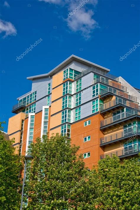 Modern Apartment Building Stock Photo By ©tomplesnik 81289838