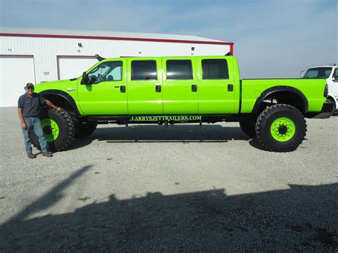 A Mega Wild Eight Door Ford F 250 On 48 Tires Ford