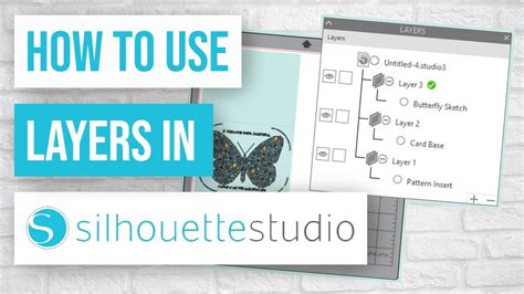 🥰 How To Use Layers In Silhouette Studio Youtube