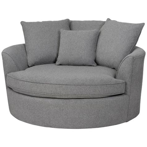 Oversized chairs are usually purchased individually and not together with a sofa, which means that you'll have to spend less money to get a comfortable chair. big comfy oversized chairs | Big Round Comfy Chair ...
