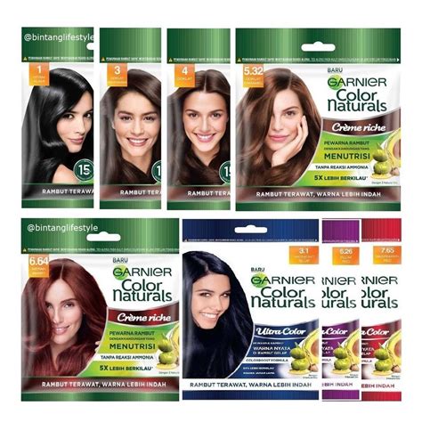 Jual [SACHET] Garnier Color Naturals Express Cream / Ultra Color Hair