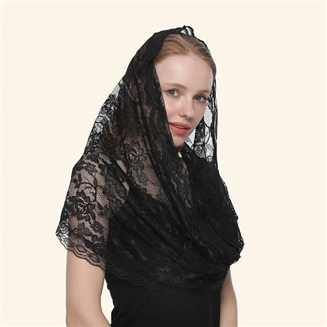 Buy Mantilla Veils Catholic Headcovering Scarf Spanish Embroidered