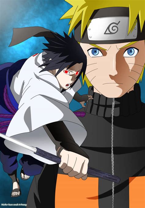 Naruto And Sasuke By Warbaaz1411 On Deviantart