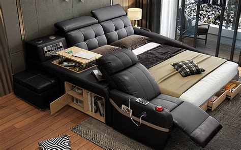 Monica Multifunctional Smart Bed Futuristic Furniture Smart Bed