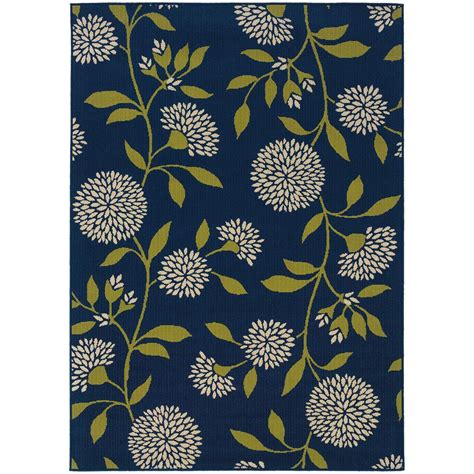 We carry the top brands at the lowest online prices. Home Decorators Collection Aster Navy 5 ft. 3 in. x 7 ft ...
