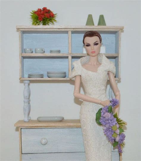 Doll Wedding Bouquet 1 6 By Fashiondollstore On Etsy Bridal Flower Arrangements Bridal