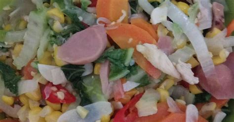 Jagung manis juga punya harga jual yang relatif lebih tinggi dibandingkan. Resep Cah sawi putih jagung oleh yuli - Cookpad