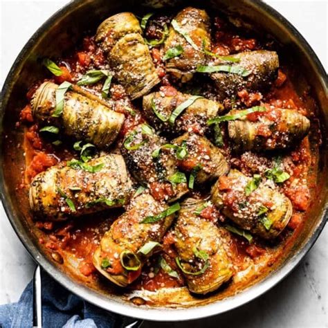 eggplant involtini with ricotta filling foolproof living