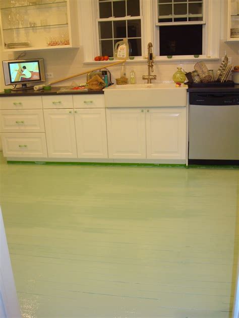 Diy Painted Kitchen Floor For 50 Effortless Style Blog