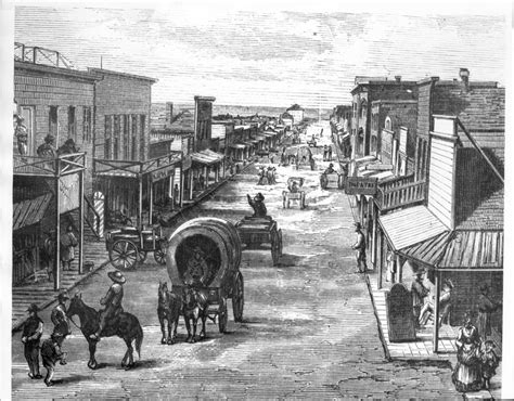 Images Of The Kansas Cowtowns Kansas State History