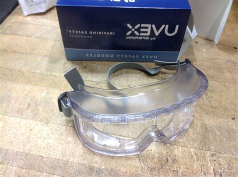 uvex by honeywell futura goggles clear frame clear
