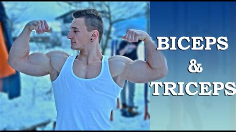 Biceps And Triceps Calisthenics Exercises And Routine Arms Youtube