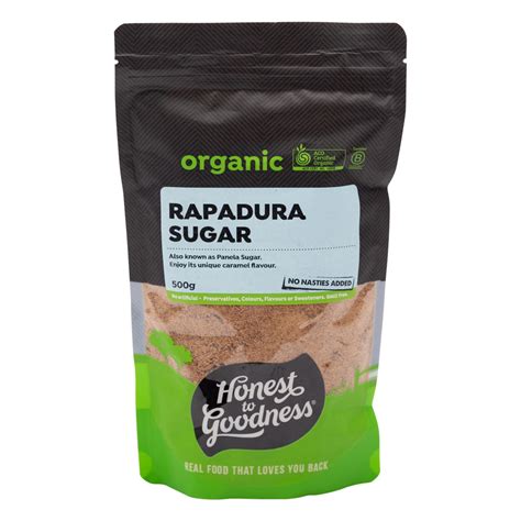 Organic Rapadura Sugar 500g Unrefined And Unbleached