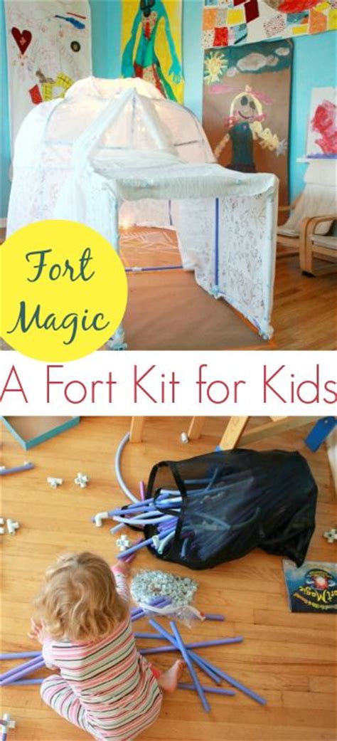 Kids can build unlimited fort designs with a single fort building kit for kids! The Fort Magic Fort Kit for Kids | Shark tank, For kids and Construction
