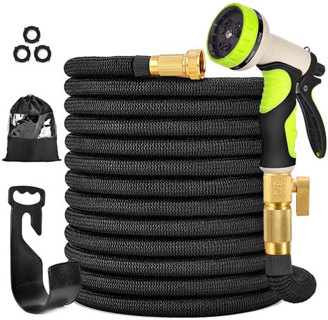 Ablegrid 100ft Expandable Garden Hose With 10 Function Spray Nozzle