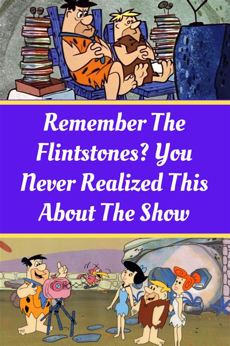 Remember The Flintstones You Never Realized This About The Show Funny Cartoons Flintstones