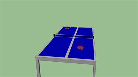 Ping Pong Table 3d Warehouse