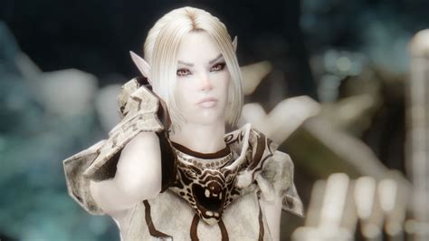 Mirielle Standalone Snow Elf Follower At Skyrim Nexus Mods And