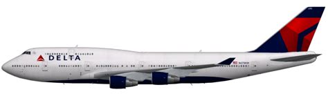 Delta Airlines 747 400 Faib Fsx Ai Bureau