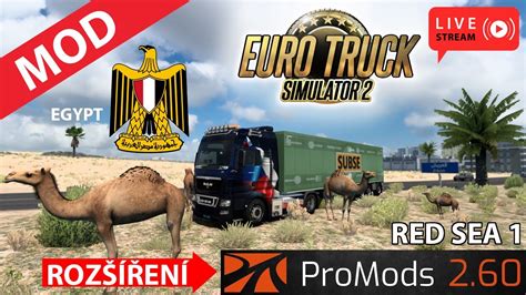 ETS2 ProMODS Middle East Expansion Red Sea 1 Map YouTube