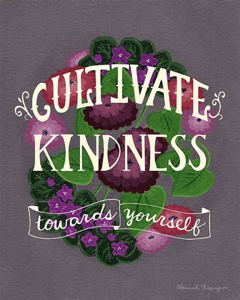 Cultivate Kindness 8x10 Print Hannah Rosengren 2014 Cultivate