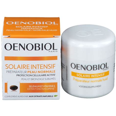 Oenobiol Solaire Intensif Peau Normale Shop Apothekech