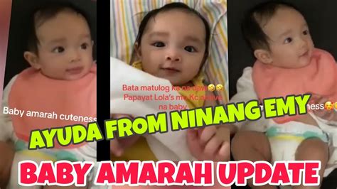 Team Tarah Update Baby Amarah Update From Ninang Emy Parin Na Lagi