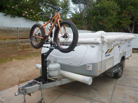 Isi Extreme Duty Bicycle Carrier For The Jayco Camper Trailer Drawbar