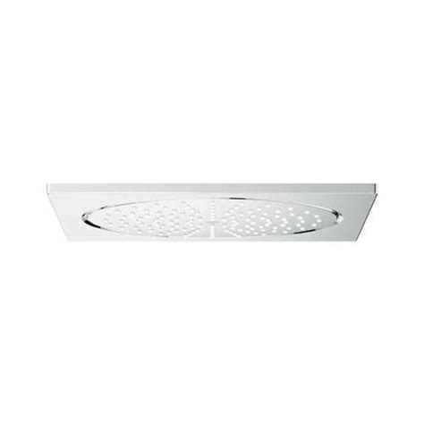You have to take into consideration the height installing the ceiling mounted rain shower heads should not be a problem. Grohe 27 468 2.5 GPM Flush Mount Ceiling Rain Shower Head ...