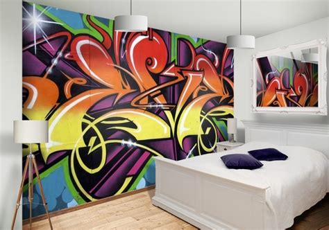 50 Graffiti Wallpaper Murals For Rooms Wallpapersafari