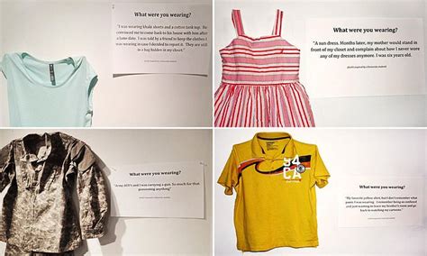 Sexual Assault Survivors Exhibit The Clothes They Were Wearing Flipboard