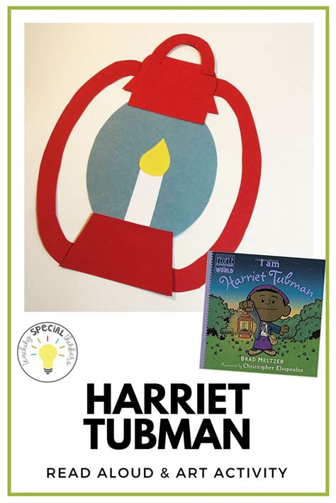 Harriet Tubman Craft And Picture Book For Kindergarten Pre School