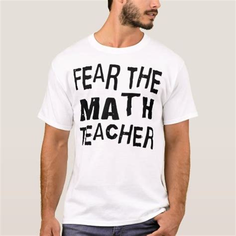 Funny Math Teacher T Shirt Zazzle