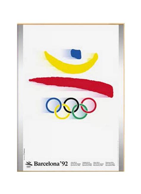 Barcelona 1992 Olympic Games Official Poster The Store 1896