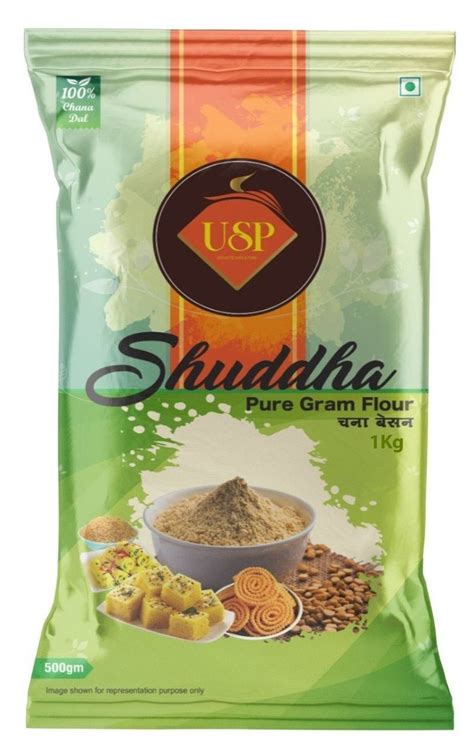 Usp Indian 1kg Shuddha Pure Gram Flour Packaging Type Packet At Rs 70