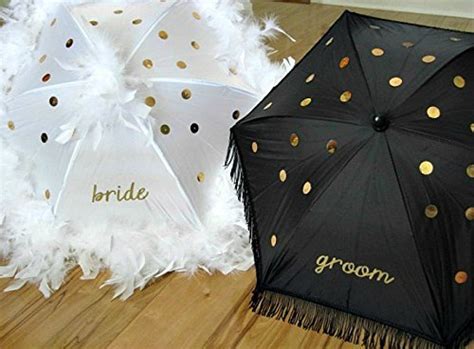 Second Line Umbrellas Bride And Groom New Orleans Fleur De