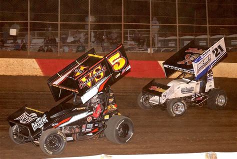 Cisney Sizzles In Lincoln Run Sprint Car And Midget