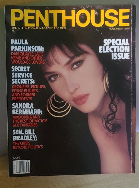 Penthouse Magazine November 1988 Etsy