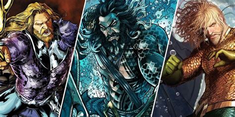 Aquamans 10 Best Costume Changes Over The Years Ranked