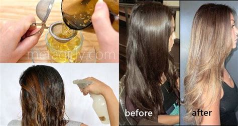 How To Lighten Your Hair Color With 100 Natural Ingredients